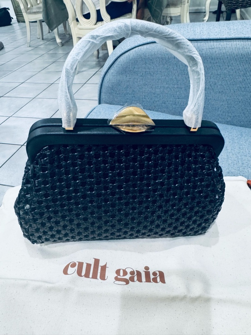 Cult Gaia Black Zuma Small Crossbody Bag Brand New with Tags - Picture 3 of 8